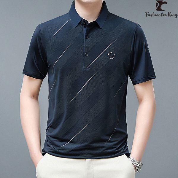 mens polos summer short sleeve elastic polo shirt male comfortable collar tshirt stripe pullover 230815, White;black
mens polos summer short sleeve elastic polo shirt male comfortable collar tshirt stripe pullover 230815, White;black