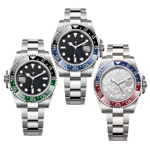 mens watch gmt ceramic bezel 40mm watch automatic mechanical 2813 movement stainless steel strap role waterproof montre de luxe luminous wat, Slivery;brown
mens watch gmt ceramic bezel 40mm watch automatic mechanical 2813 movement stainless steel strap role waterproof montre de luxe luminous wat, Slivery;brown