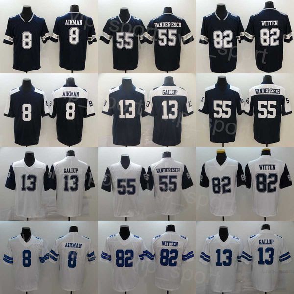 mans football 8 troy aikman jerseys 82 jason witten 55 leighton vander esch 13 michael gallup uniform all stitching thanksgiving navy blue w, Black;red
mans football 8 troy aikman jerseys 82 jason witten 55 leighton vander esch 13 michael gallup uniform all stitching thanksgiving navy blue w, Black;red