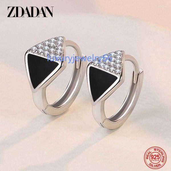 hoop earrings zdadan 925 silver black triangle earring for women fashion jewelry gift, Golden;silver
hoop earrings zdadan 925 silver black triangle earring for women fashion jewelry gift, Golden;silver