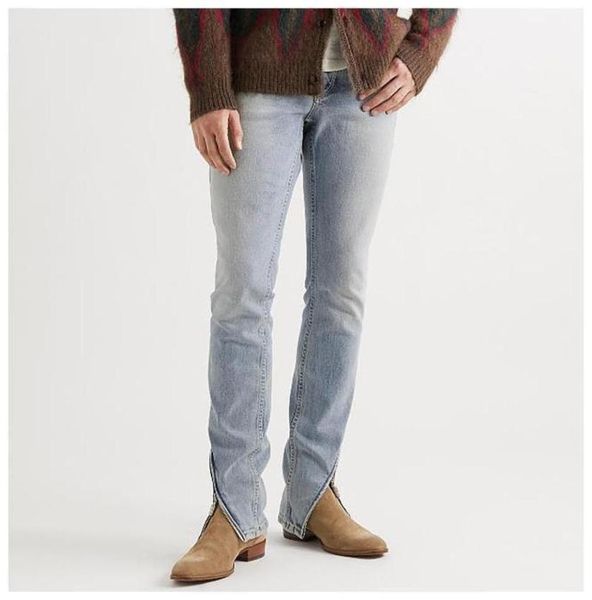 men039s jeans england style street fashion denim vintage independent design zipper high hip hop slimfit flare7729118, Blue
men039s jeans england style street fashion denim vintage independent design zipper high hip hop slimfit flare7729118, Blue