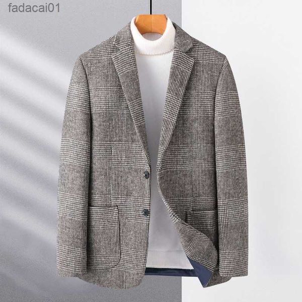 men's down parkas men's wool jacket 2022 new autumn and winter men's business casual plaid iron warm jacket z230816, Black
men's down parkas men's wool jacket 2022 new autumn and winter men's business casual plaid iron warm jacket z230816, Black