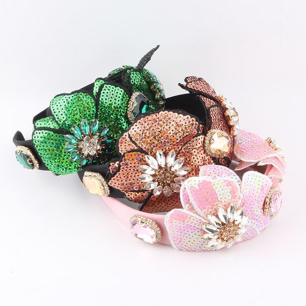 wedding hair jewelry smart casual baroque handmade sequin big flower headbands fashion hair accessories party shiny hairband for women weddi, Slivery;golden
wedding hair jewelry smart casual baroque handmade sequin big flower headbands fashion hair accessories party shiny hairband for women weddi, Slivery;golden