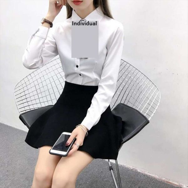 spring and autumn style womens shirt korean slim fit long sleeved student small fresh white
spring and autumn style womens shirt korean slim fit long sleeved student small fresh white
