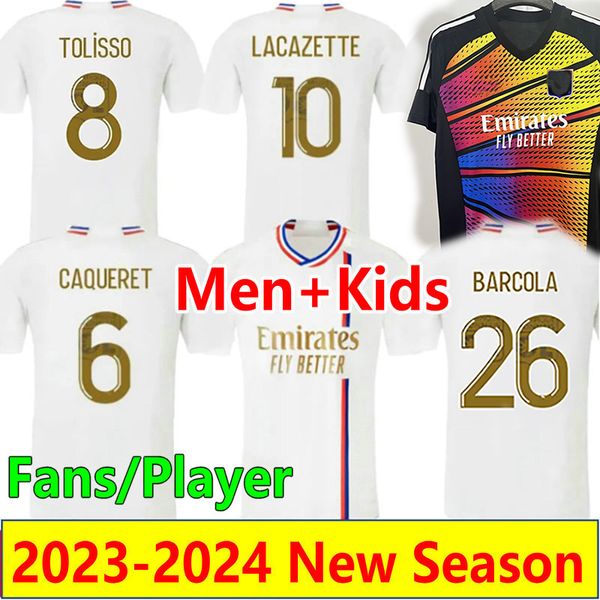 2023 maillot lyonnais cherki soccer jerseys fans player version 23 24 maillots de futol sarr barcola tolisso caqueret jeffinho football shir, Black;yellow
2023 maillot lyonnais cherki soccer jerseys fans player version 23 24 maillots de futol sarr barcola tolisso caqueret jeffinho football shir, Black;yellow