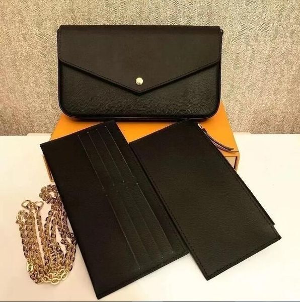 luxurys wallets female 3 pcs set multi pochette bag designer handbags women chain evening shoulder bags fashion messenger handbag purse tote
luxurys wallets female 3 pcs set multi pochette bag designer handbags women chain evening shoulder bags fashion messenger handbag purse tote