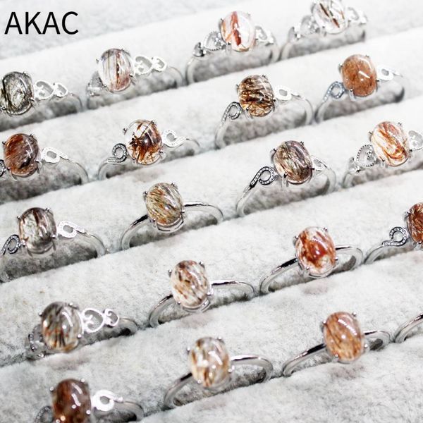 wedding rings 3rings 5rings akac approx7*9mm natural black golden rutile quartz adjustable white copper ring wholesale send randomly 230815, Slivery;golden
wedding rings 3rings 5rings akac approx7*9mm natural black golden rutile quartz adjustable white copper ring wholesale send randomly 230815, Slivery;golden