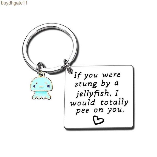 3011 key rings stainless steel keychain blue jellyfish pendant creative and fashionable gift square keychain, Slivery;golden
3011 key rings stainless steel keychain blue jellyfish pendant creative and fashionable gift square keychain, Slivery;golden