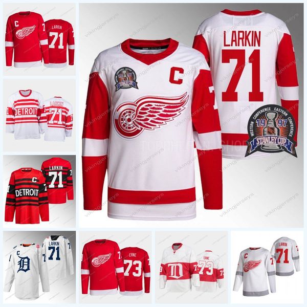 red wings 1997 stanley cup 25th anniversary jersey dylan larkin lucas raymond moritz seider adam erne david perron pius suter joe veleno ale, Black;red
red wings 1997 stanley cup 25th anniversary jersey dylan larkin lucas raymond moritz seider adam erne david perron pius suter joe veleno ale, Black;red