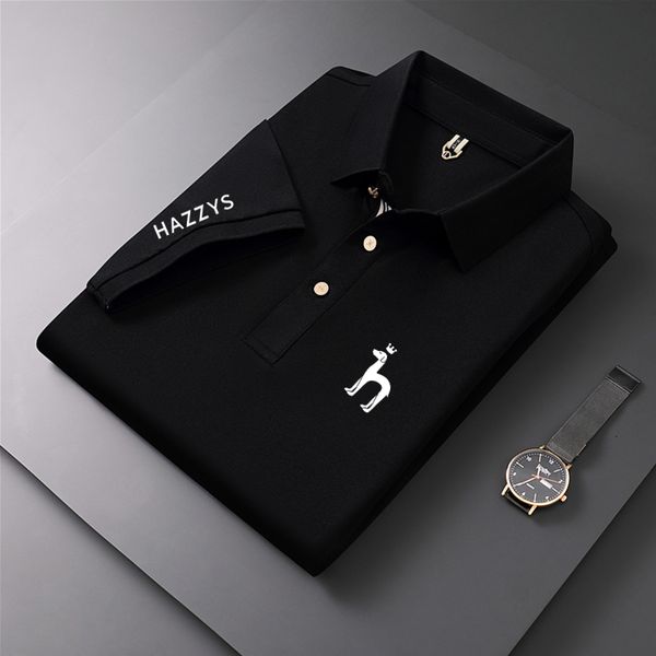 mens polos designer hazzys summer polo shirts with short sleeve turn down collar casual fashions clothing 230815, White;black
mens polos designer hazzys summer polo shirts with short sleeve turn down collar casual fashions clothing 230815, White;black