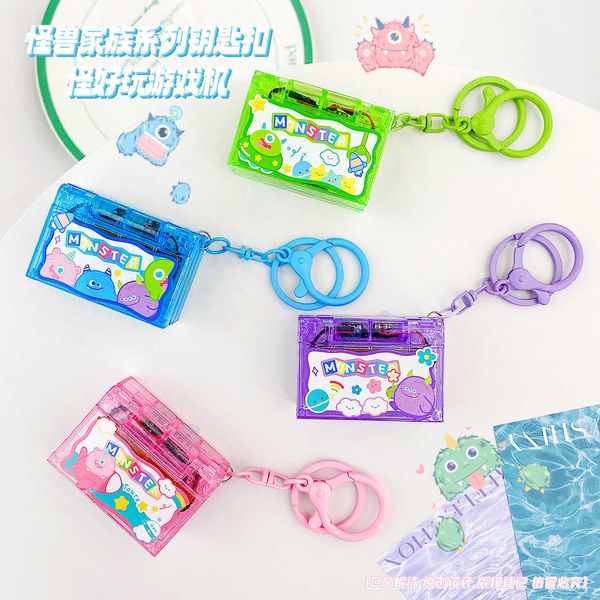 4ja0 key rings creative mini tetris game machine keychain cartoon monster toy car keychain gift, Slivery;golden
4ja0 key rings creative mini tetris game machine keychain cartoon monster toy car keychain gift, Slivery;golden