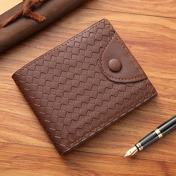 10pcs wallets men pu retro weave multifunctional two foldable short business hasp credit card holder mix color, Red;black
10pcs wallets men pu retro weave multifunctional two foldable short business hasp credit card holder mix color, Red;black