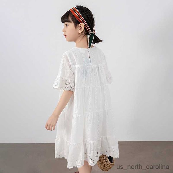 girl's dresses girls casual dress 2023 summer white short sleeve princess dress new children cotton loose clothing r230816, Red;yellow
girl's dresses girls casual dress 2023 summer white short sleeve princess dress new children cotton loose clothing r230816, Red;yellow