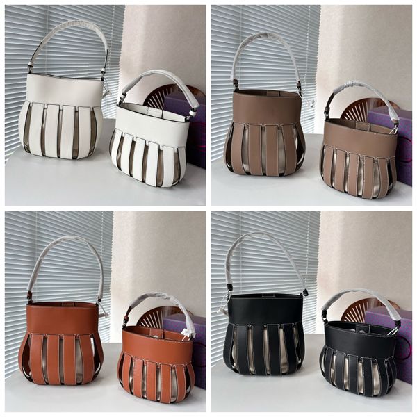 designer mcgraw tote luxury women hollow crossbody handbag basket black white brown shoulder bag fashion lantern stripe totes versatile smal
designer mcgraw tote luxury women hollow crossbody handbag basket black white brown shoulder bag fashion lantern stripe totes versatile smal