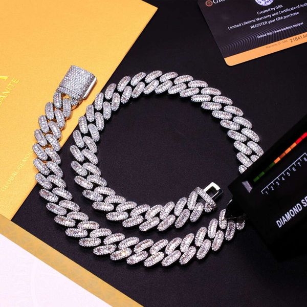 pass teater gra vvs moissanite baguette diamond miami new sier chain design for men necklace 16mm hiphop cuban link chain, Silver
pass teater gra vvs moissanite baguette diamond miami new sier chain design for men necklace 16mm hiphop cuban link chain, Silver