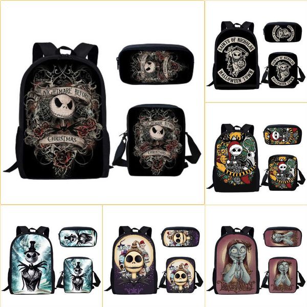 the new backpack printed bag set can reduce the weight of the backpack 230815