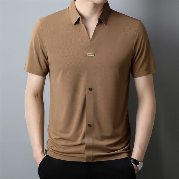 mens polos original design summer polo shirt lapel collar lightweight loose fit casual solid color 230815, White;black
mens polos original design summer polo shirt lapel collar lightweight loose fit casual solid color 230815, White;black