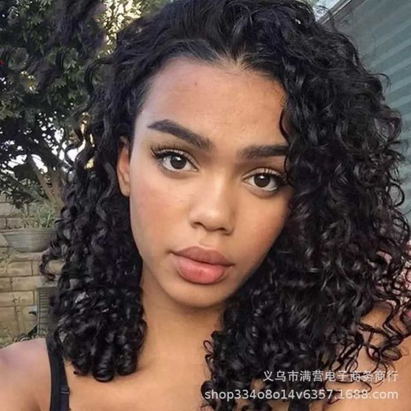 new small curly hair set for women's medium and long corn silk wig set 230816, Black
new small curly hair set for women's medium and long corn silk wig set 230816, Black