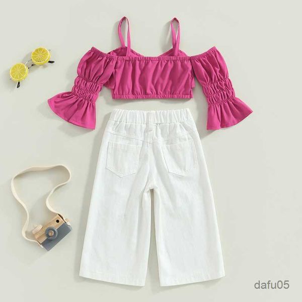 clothing sets girls summer clothing suit children short sleeve shoulder butterfly print pants 2pcs sets baby clothes fashion r230816, White
clothing sets girls summer clothing suit children short sleeve shoulder butterfly print pants 2pcs sets baby clothes fashion r230816, White