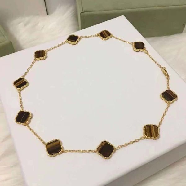 gold pendant necklaces four leaf clover designer van luxury woman necklace jewelry women ten flowers chokers 76, Silver
gold pendant necklaces four leaf clover designer van luxury woman necklace jewelry women ten flowers chokers 76, Silver