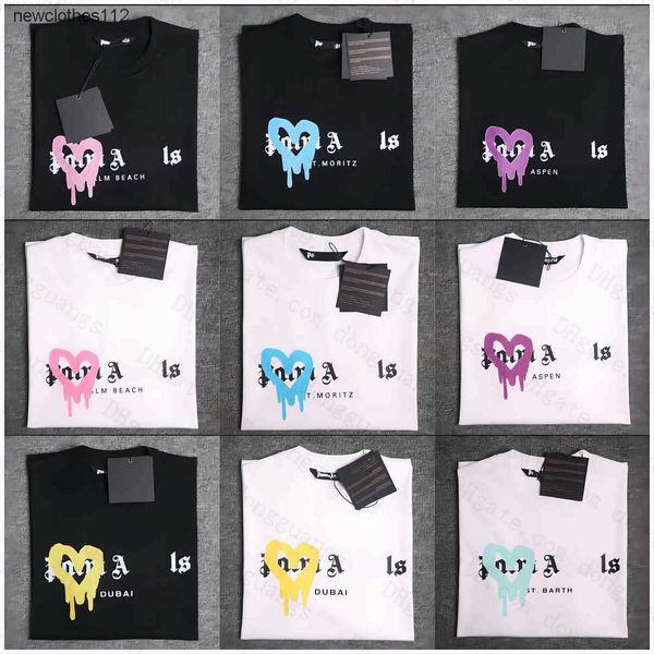 waej men's t shirts ss designer of luxury t shirt brand palms angels angel t shirt pa clothing spray letter short sleeve spring summer, White;black 
waej men's t shirts ss designer of luxury t shirt brand palms angels angel t shirt pa clothing spray letter short sleeve spring summer, White;black