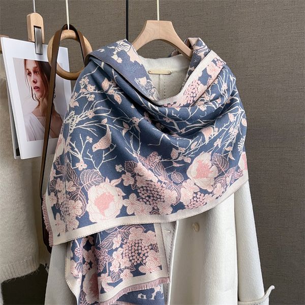scarves luxury colorful brand winter warm cashmere shawl scarf thick knitted scarf women flowers printing soft thin blanket bandana 230815, Blue;gray
scarves luxury colorful brand winter warm cashmere shawl scarf thick knitted scarf women flowers printing soft thin blanket bandana 230815, Blue;gray