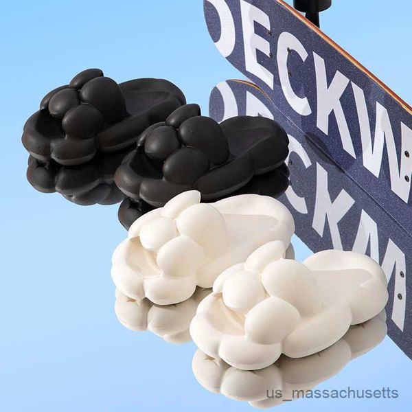 slipper thick soled shoes for women with summer home bathroom lightweight indoor and comfortable. couples wear cool slippers outside r230816, Black;grey
slipper thick soled shoes for women with summer home bathroom lightweight indoor and comfortable. couples wear cool slippers outside r230816, Black;grey