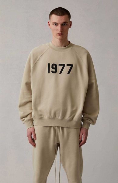 ess hoodie essentials sweater men's round neck fashion brand loose fog high street women's velvet autumn 1977, Black
ess hoodie essentials sweater men's round neck fashion brand loose fog high street women's velvet autumn 1977, Black