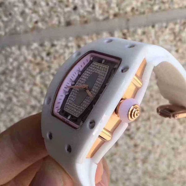 luxury wristwatch richa milles wine barrel watch rm07-01 automatic mechanical white ceramic tape women's es
luxury wristwatch richa milles wine barrel watch rm07-01 automatic mechanical white ceramic tape women's es