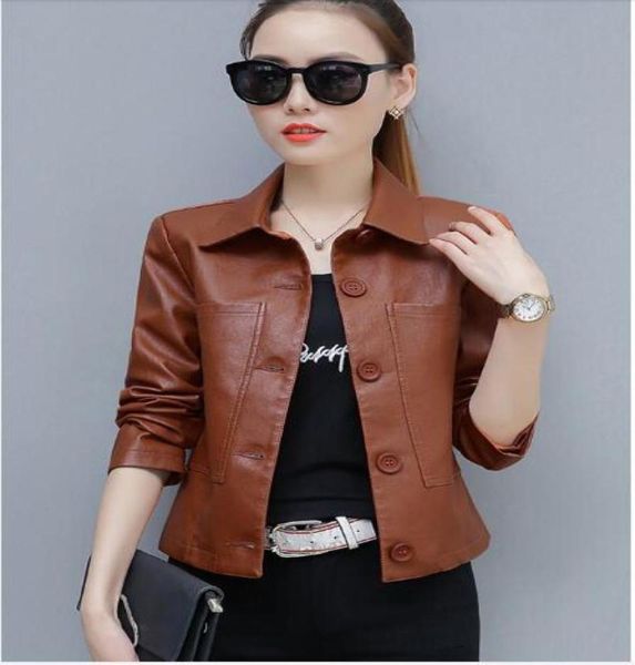 spring autumn new women039s korean leather outerwear jacket women039s jackets short coat29588152462009, Black
spring autumn new women039s korean leather outerwear jacket women039s jackets short coat29588152462009, Black