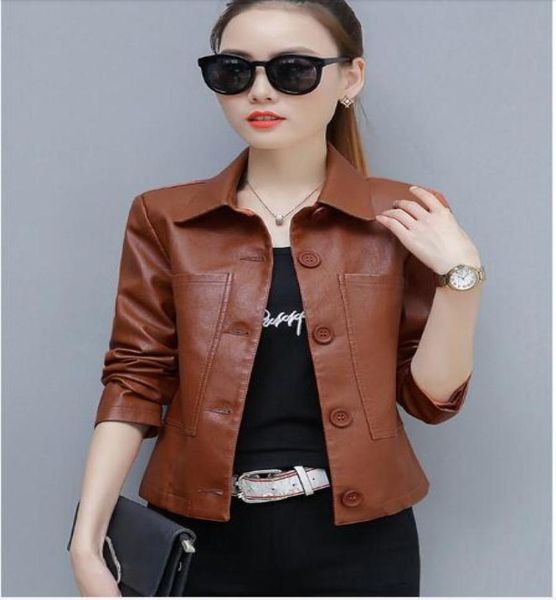 spring autumn new women039s korean leather outerwear jacket women039s jackets short coat29588153372000, Black
spring autumn new women039s korean leather outerwear jacket women039s jackets short coat29588153372000, Black
