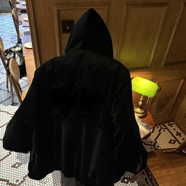 fashion designer men's jackets size sml double iron diamond canary zipper hooded coat for men and women, Black;brown
fashion designer men's jackets size sml double iron diamond canary zipper hooded coat for men and women, Black;brown