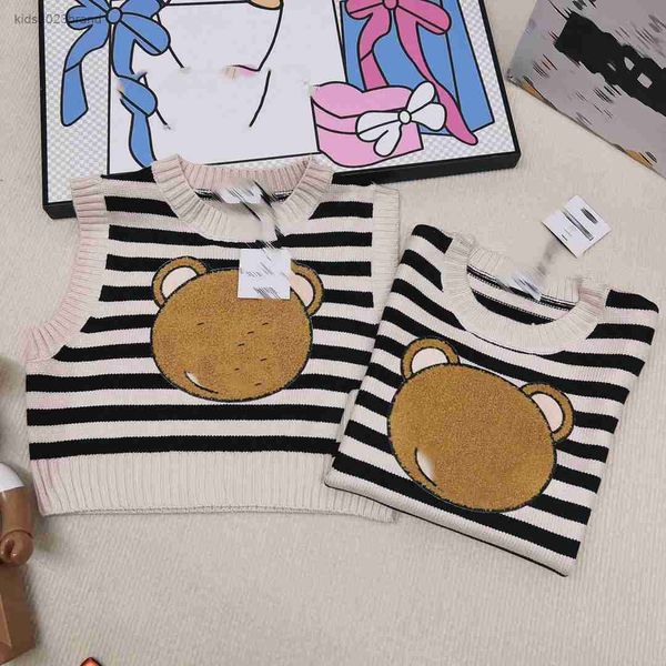 designer baby sweater cartoon animal pattern printing knitted vest size 80-140 cm stripe design sleeveless t-shirt july18, Blue
designer baby sweater cartoon animal pattern printing knitted vest size 80-140 cm stripe design sleeveless t-shirt july18, Blue