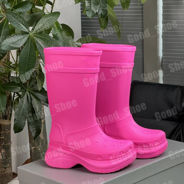women designer knee boots rain rubber winter luxury red bottoms red boots rainboots platform pink black green outdoor cross size 35-44
women designer knee boots rain rubber winter luxury red bottoms red boots rainboots platform pink black green outdoor cross size 35-44