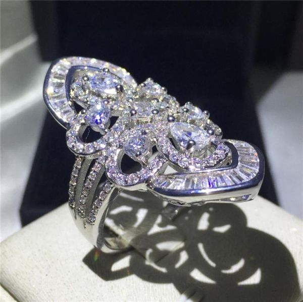 vecalon luxury baroque court style ring 925 sterling silver 5a zircon cz engagement wedding band rings for women men finger ring3557971, Slivery;golden
vecalon luxury baroque court style ring 925 sterling silver 5a zircon cz engagement wedding band rings for women men finger ring3557971, Slivery;golden