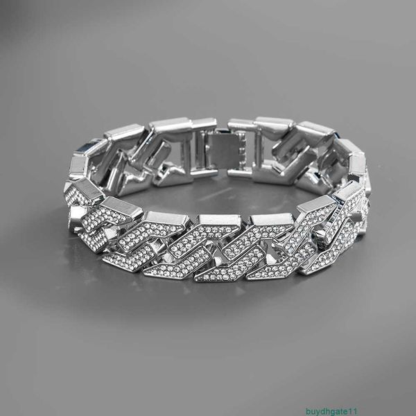 r8nq bracelet bangle thick chain ins style net red wide version flash diamond street fashion cool disco accessories men and women, Black
r8nq bracelet bangle thick chain ins style net red wide version flash diamond street fashion cool disco accessories men and women, Black