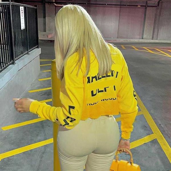 designer womens t-shirt spring 2023 new open umbilical long sleeve letter printed round neck 312m, White
designer womens t-shirt spring 2023 new open umbilical long sleeve letter printed round neck 312m, White