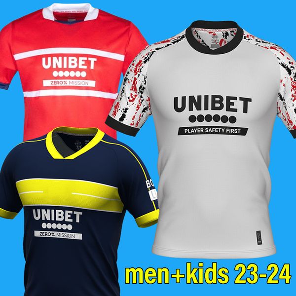 23 24 middlesbrough soccer jerseys kid kit 2023 2024 home away football shirt player version training maillot foot goalkeeper akpom clarke f, Black;yellow
23 24 middlesbrough soccer jerseys kid kit 2023 2024 home away football shirt player version training maillot foot goalkeeper akpom clarke f, Black;yellow