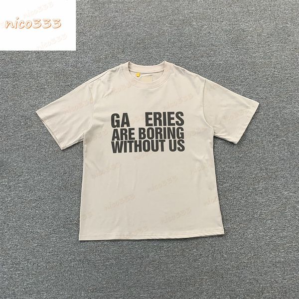 23ss new ga depts khaki slogan letters cotton round neck loose hundred men and women casual trend short sleeve, White;black
23ss new ga depts khaki slogan letters cotton round neck loose hundred men and women casual trend short sleeve, White;black