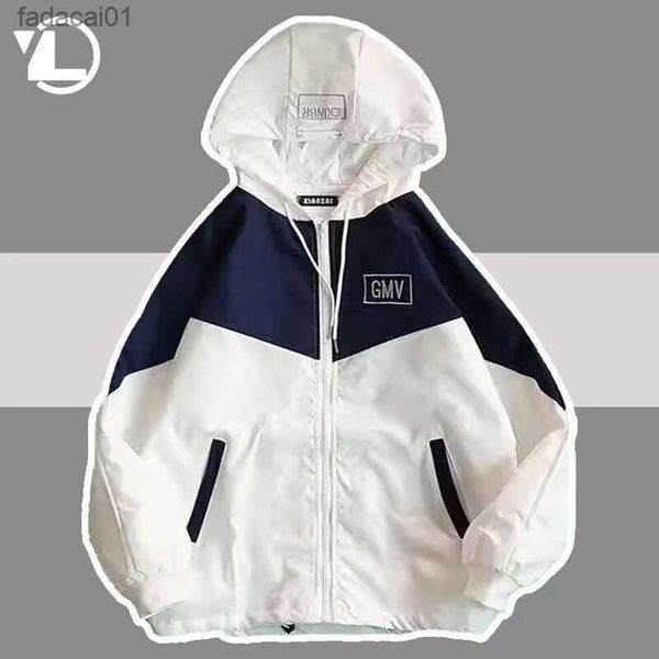 men's down parkas men's spring hooded jacket men's patch work windproof jacket university coat academy casual loose thin jack, Black
men's down parkas men's spring hooded jacket men's patch work windproof jacket university coat academy casual loose thin jack, Black