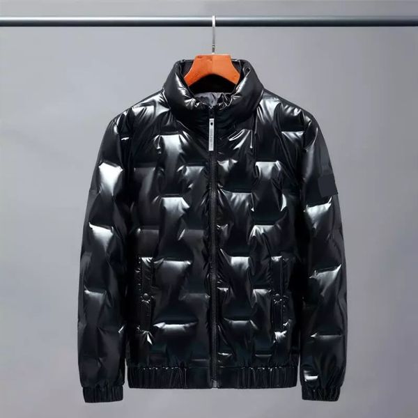 2023 bright down jacket fashion men's short new korean version stand collar wash light simple casual thick white duck down me284c, Black
2023 bright down jacket fashion men's short new korean version stand collar wash light simple casual thick white duck down me284c, Black