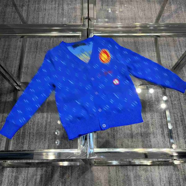 designer kids cardigan letter flower pattern jacquard baby sweater children jacket size 100-150 cm long sleeved overcoat july16, Blue
designer kids cardigan letter flower pattern jacquard baby sweater children jacket size 100-150 cm long sleeved overcoat july16, Blue