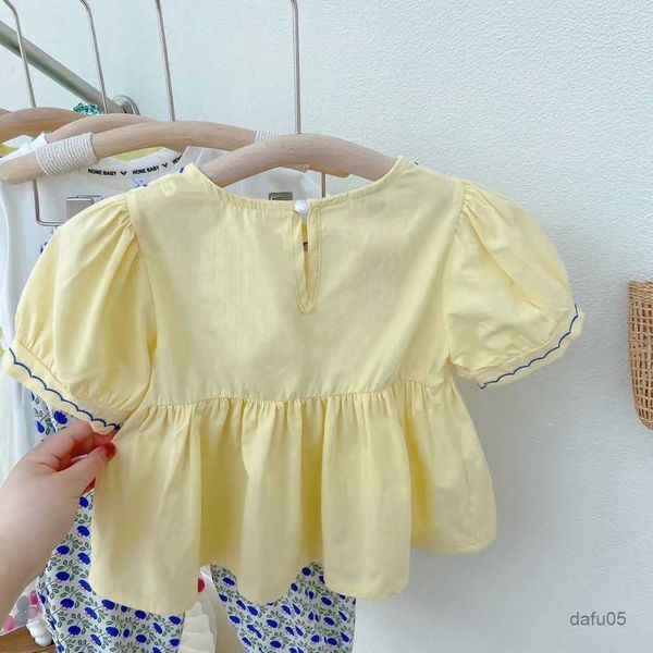 clothing sets summer new children's clothing sets embroidered shirt +anti-mosquito pants fashion baby girls clothes suit r230816, White
clothing sets summer new children's clothing sets embroidered shirt +anti-mosquito pants fashion baby girls clothes suit r230816, White