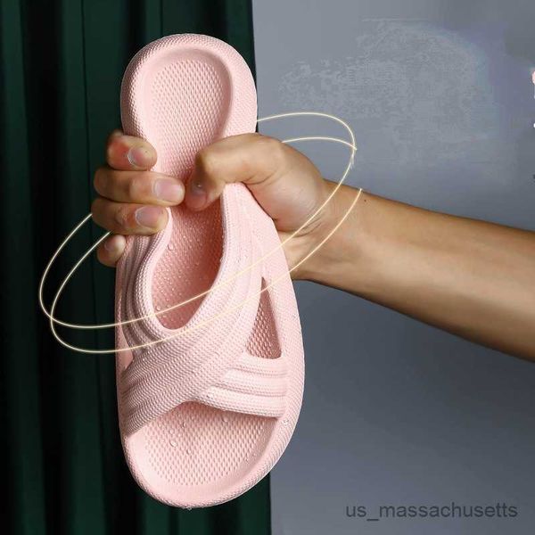 slipper indoor summer soft cross slippers for women shoes thick sole non-slip men bathroom sandals platform slipper r230816, Black;grey
slipper indoor summer soft cross slippers for women shoes thick sole non-slip men bathroom sandals platform slipper r230816, Black;grey