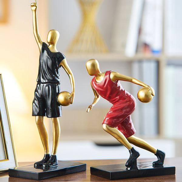 Figurines Decorative Objects Resin Sports Figures Basketball Player Ornaments Exquisite Image Design Creative Modeling Office Home Display Bookcase Gift
Figurines Decorative Objects Resin Sports Figures Basketball Player Ornaments Exquisite Image Design Creative Modeling Office Home Display Bookcase Gift