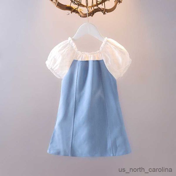 girl's dresses girls' dress summer 2023 new fashionable children's wear bubble sleeves girls' denim skirt middle school, Red;yellow
girl's dresses girls' dress summer 2023 new fashionable children's wear bubble sleeves girls' denim skirt middle school, Red;yellow
