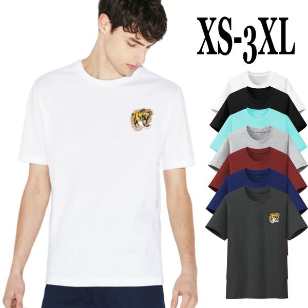 men's t-shirts short sleeve leopard tiger head letter casual breathable comfortable stretch cotton shortsleeves slim fit style male rou, White;black
men's t-shirts short sleeve leopard tiger head letter casual breathable comfortable stretch cotton shortsleeves slim fit style male rou, White;black