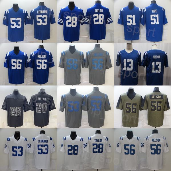mans football 51 kwity paye jersey 28 jonathan taylor 53 shaquille leonard 13 ty hilton 56 quenton nelson army green salute to service vapor, Black;red
mans football 51 kwity paye jersey 28 jonathan taylor 53 shaquille leonard 13 ty hilton 56 quenton nelson army green salute to service vapor, Black;red