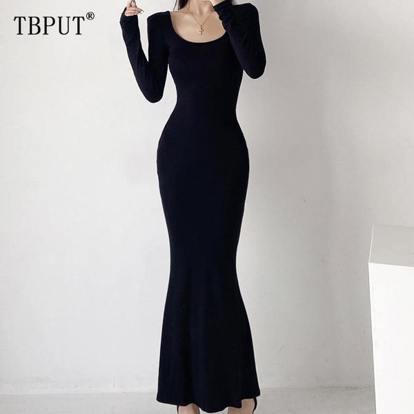 basic casual dresses solid fishtail dress women fashion slim u-neck long sleeve thin vestidos spring elegant basic female dresses 230816, Black;gray
basic casual dresses solid fishtail dress women fashion slim u-neck long sleeve thin vestidos spring elegant basic female dresses 230816, Black;gray