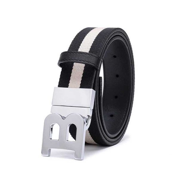 luxury burbrery belts belt men's leather belt county canvas stripe fabric double-sided leisure versatile smooth buckle trouser fashion, Silver
luxury burbrery belts belt men's leather belt county canvas stripe fabric double-sided leisure versatile smooth buckle trouser fashion, Silver